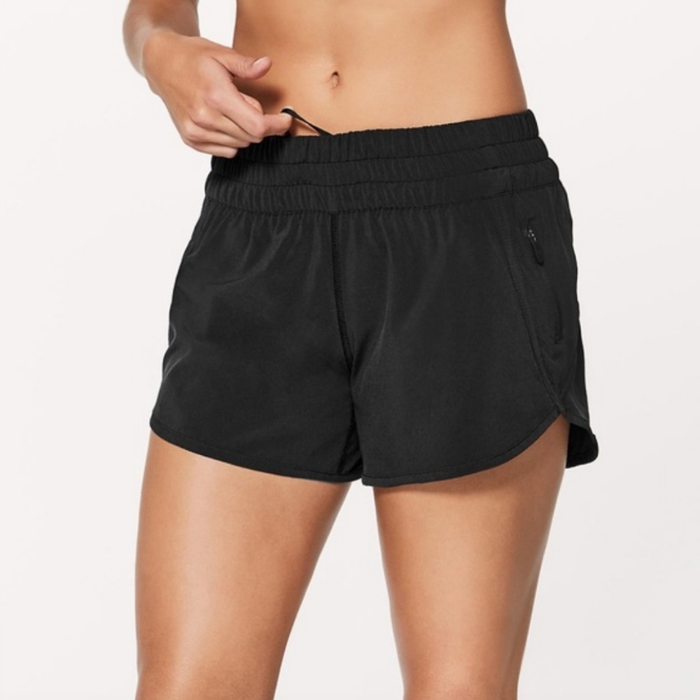 Black lululemon shorts